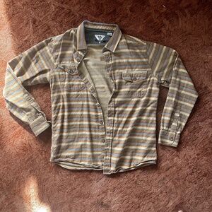 Vissla Central Coast Eco LS Flannel Organic Cotton